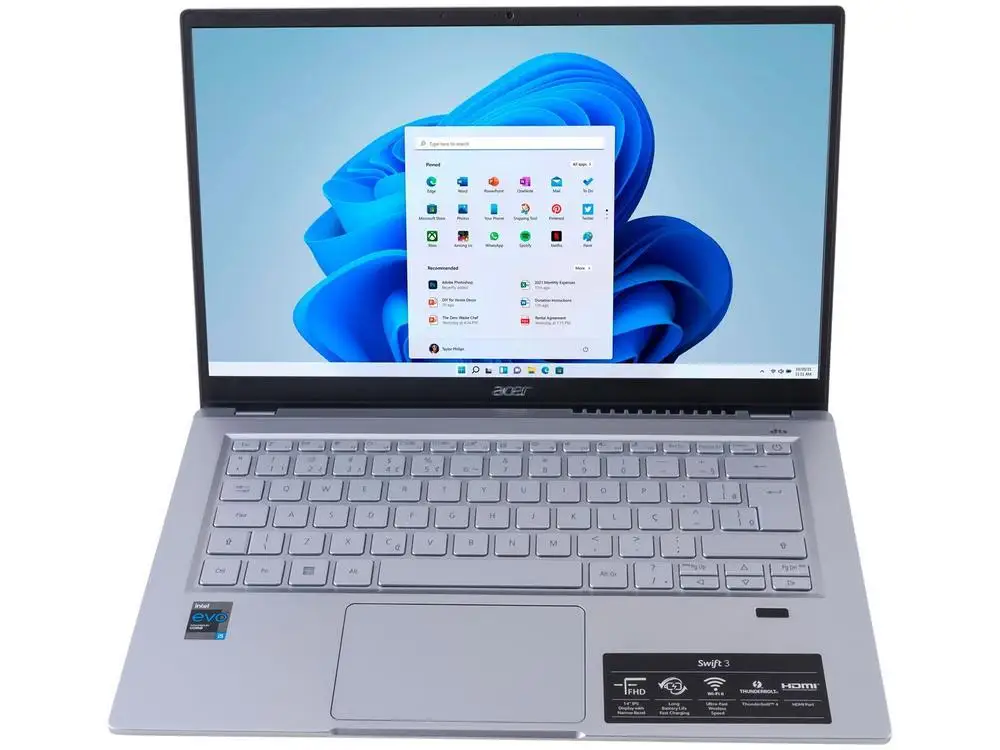 Notebook Acer Swift 3 Intel Core i5 8GB 1TB SSD SF314-511-561N - Image 4