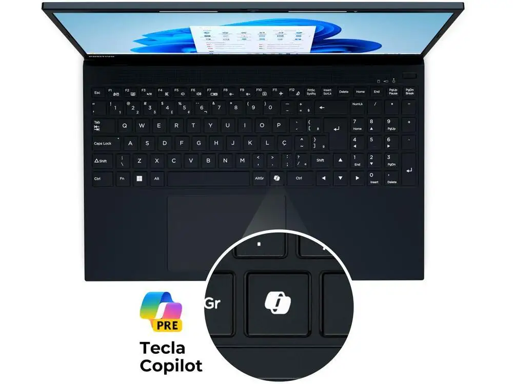 Notebook Positivo Vision R15 R58256 A-15 AMD Ryzen 5 8GB RAM - Image 4